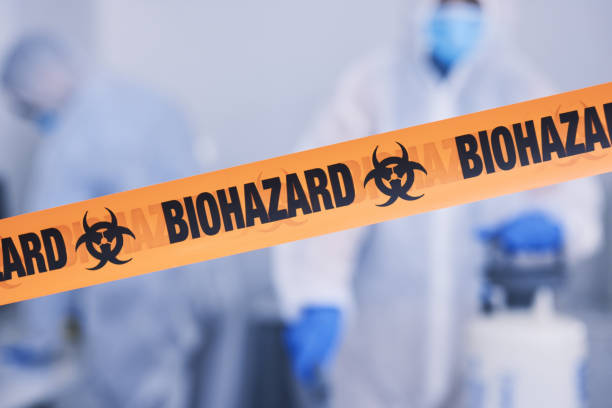 Professional Drug Lab Cleanup technician working in Aquebogue, NY